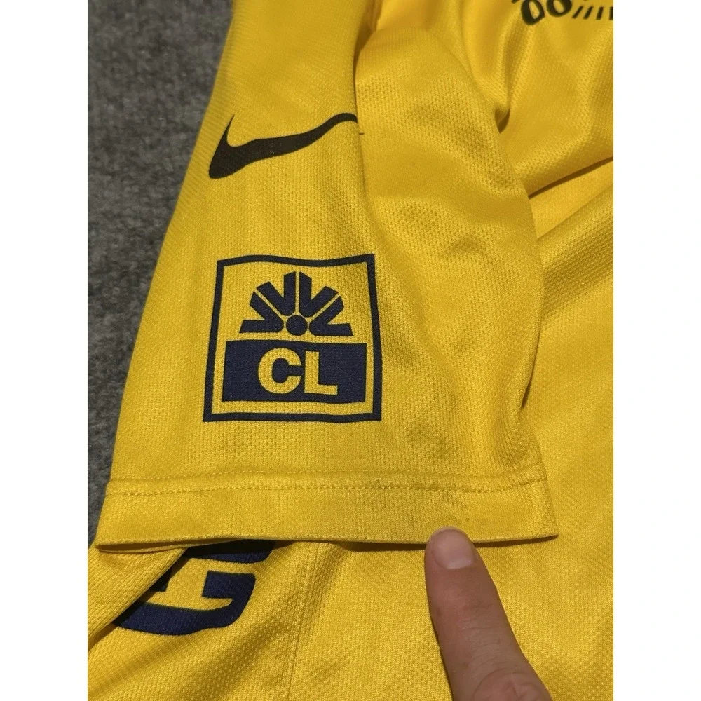 Nike Men's le Tour Cycling Jersey Large Yellow/Black Made In Italy 2000 Rare VTG